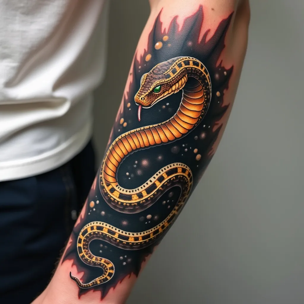 3D Slithering Snake