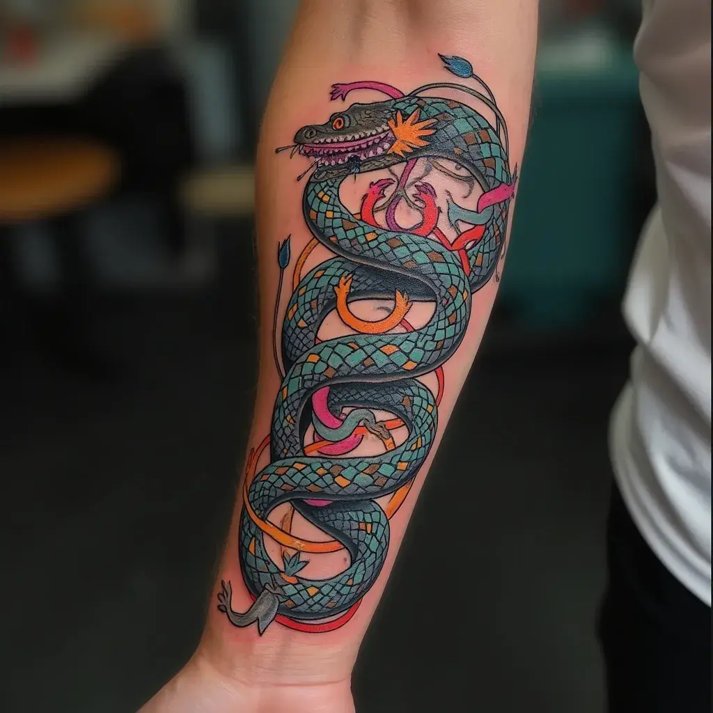 Surreal Full Color Snake