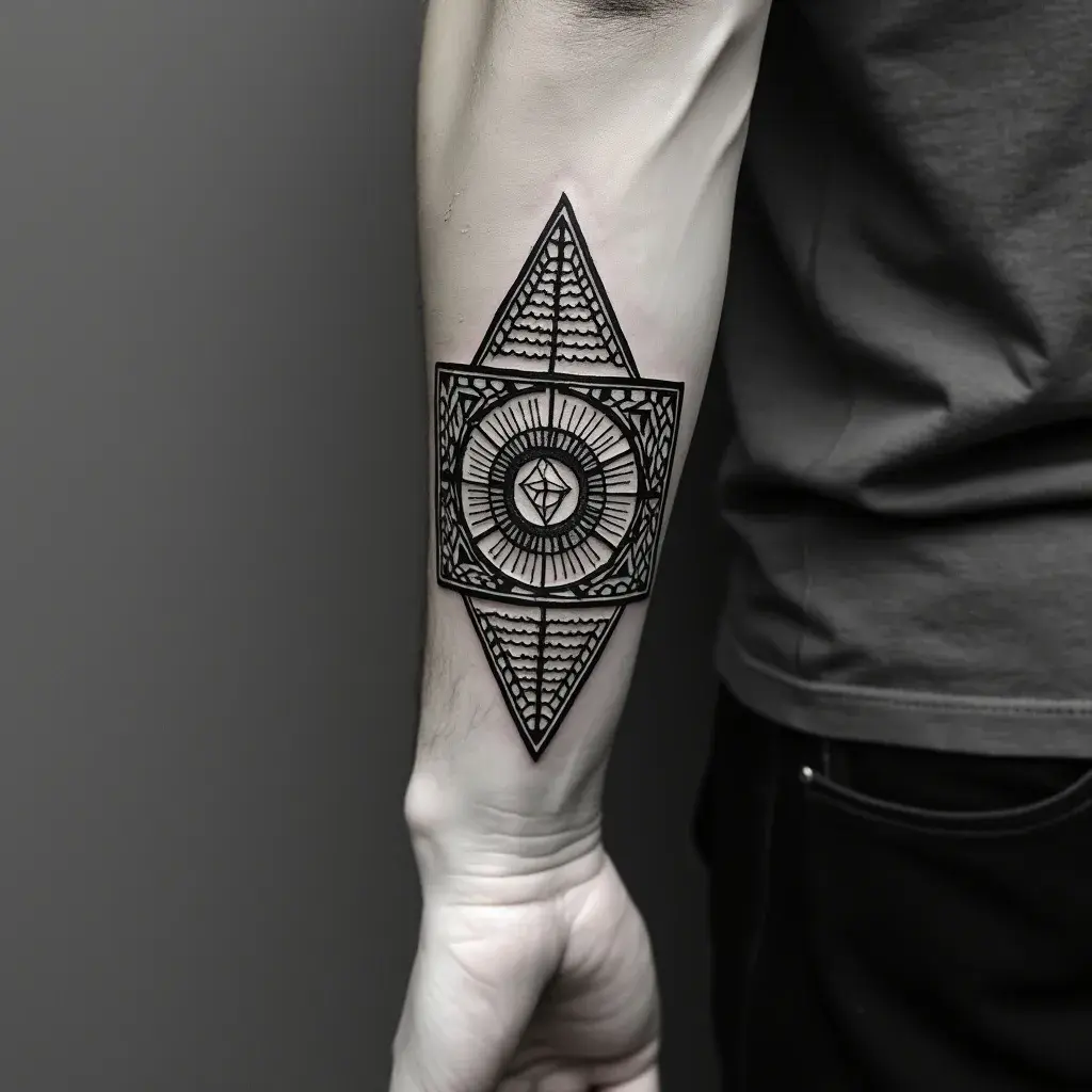 Geometric Memento Mori Patterns