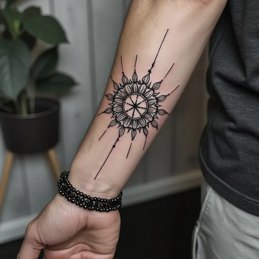 Sketch Mandala Wrist