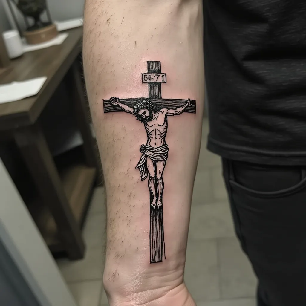 Sketchy Crucifix