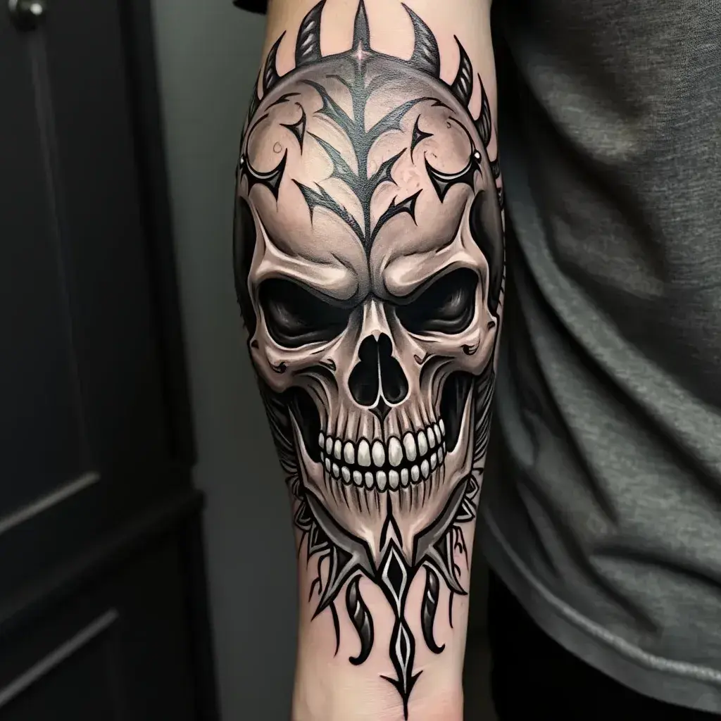 Tribal Skull