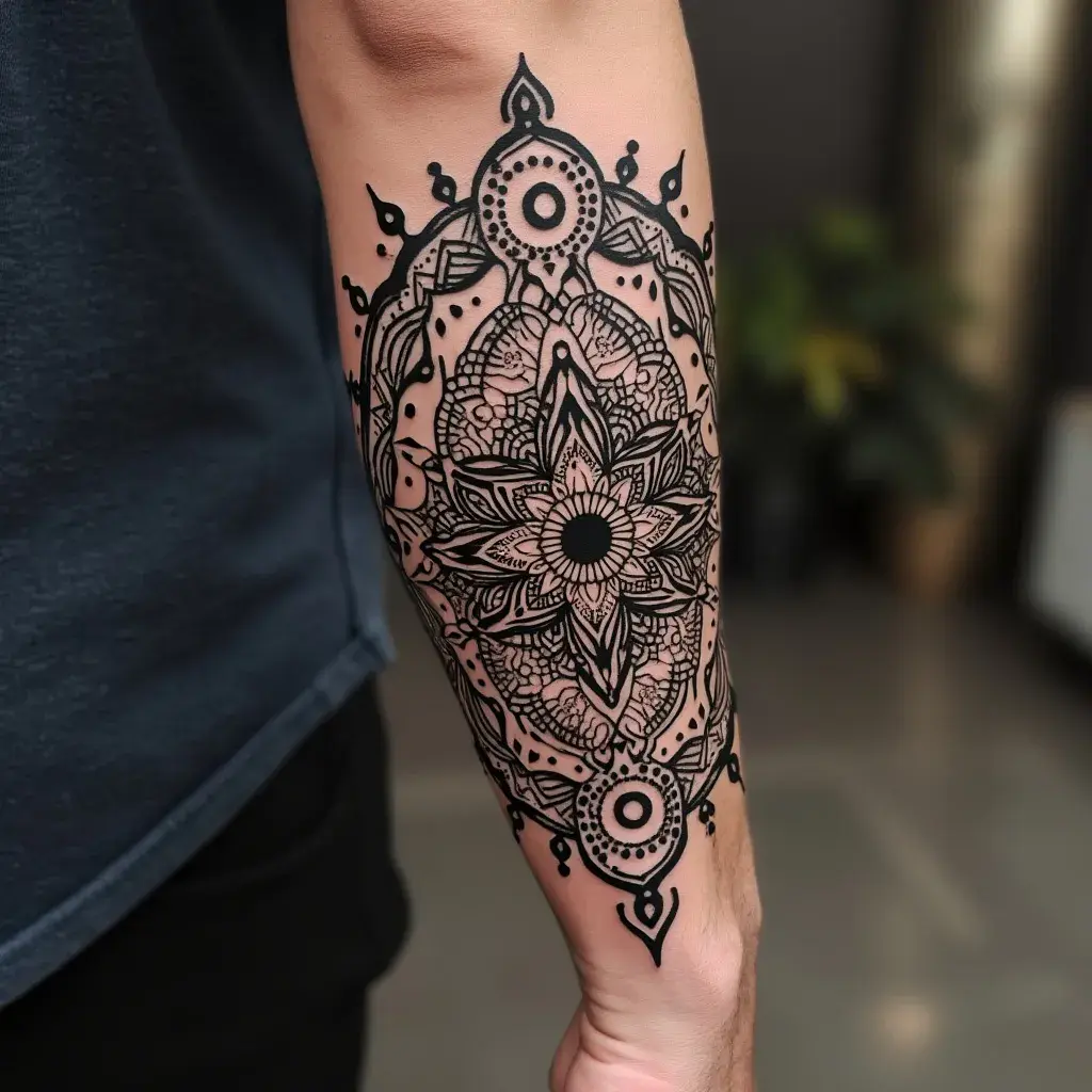 Tribal Surreal Mandala